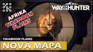 Nová mapa TIKAMOON PLAINS - útok lva | Way of the hunter | Česky