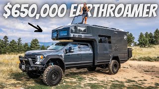 WE LIVED IN A $650,000 EARTHROAMER (full tour)