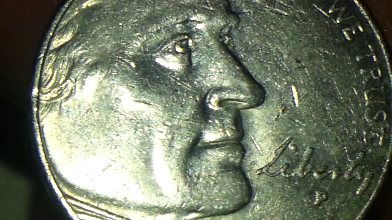 2005 P Buffalo Nickel Cud Mint Error Obverse Youtube