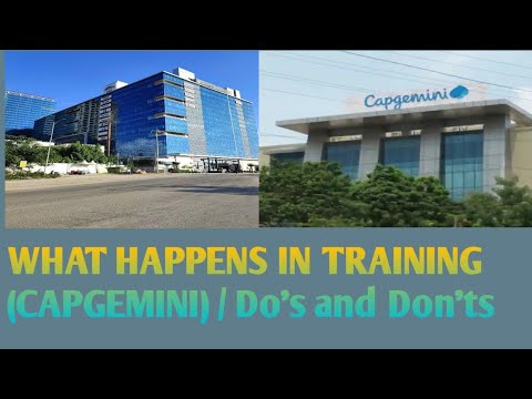 Training in Capgemini (before -after)Do's and Don'ts #capgeminihyderabad #capgemini #capgeminiindia