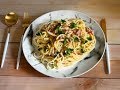 ПАСТА КАРБОНАРА - рецепт итальянской кухни | Рецепт Спагетти КАРБОНАРА