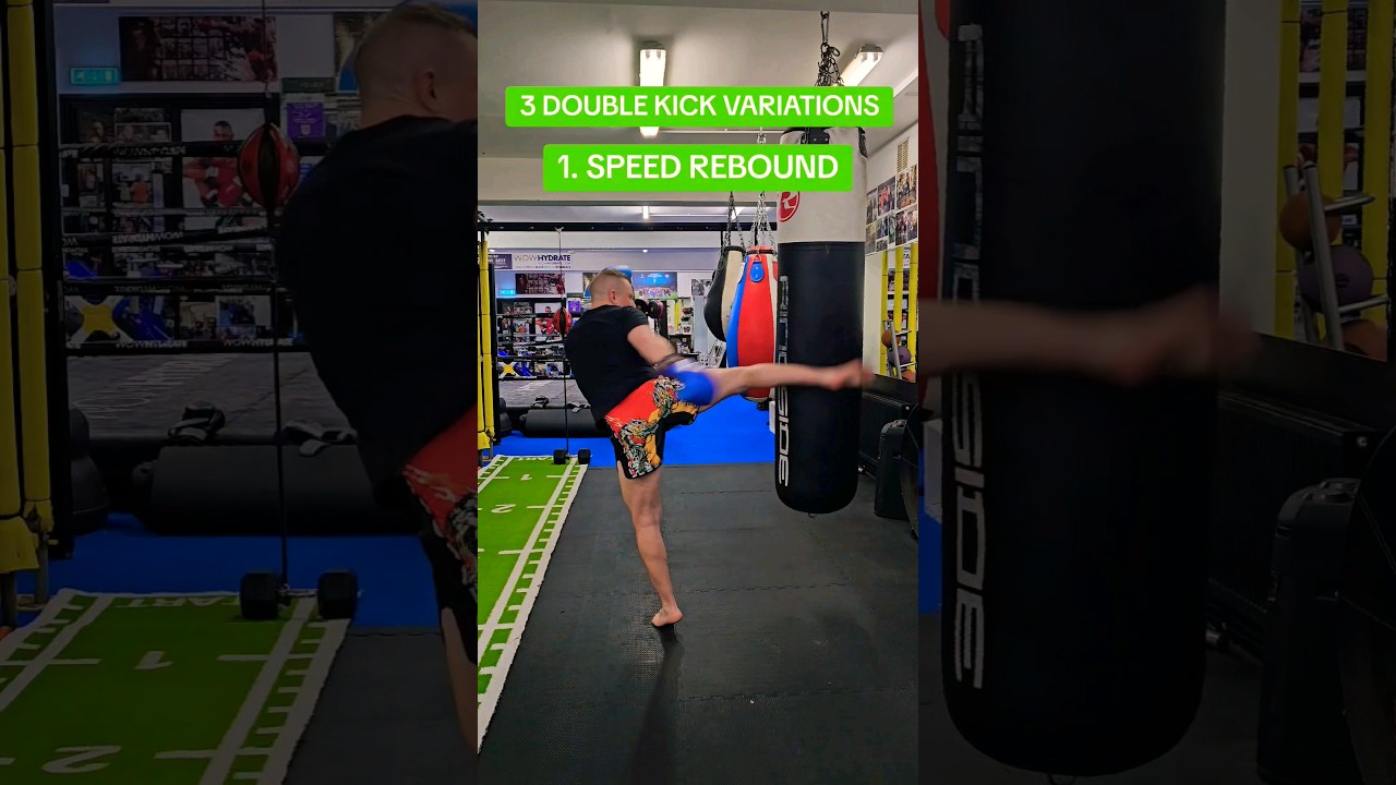 Mastering the art of rebound round kicks! Which one is your favorite? 