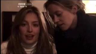Cat Deeley and Edith Bowman  BBC Choice 2002