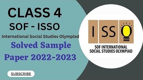 Class 4/SOF-ISSO/Sample Paper 2022-2023