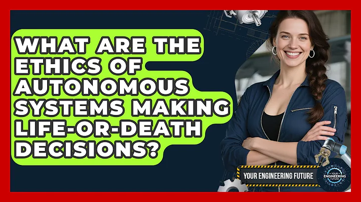 What Are The Ethics Of Autonomous Systems Making Life-or-death Decisions? - Your Engineering Future
