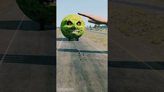 Big &amp; Small Cars vs Giant Hand Slap in the game BeamNG.drive