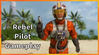 Rebel Pilot Gameplay Star Wars Battlefront 2