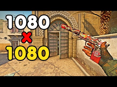 САМОЕ ЧИТЕРСКОЕ РАЗРЕШЕНИЕ? 1080x1080 CS:GO