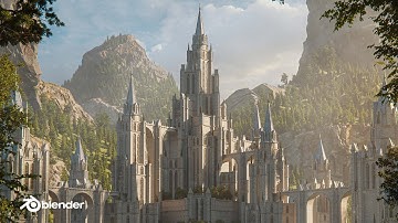 Creating Valewind Castle in Blender
