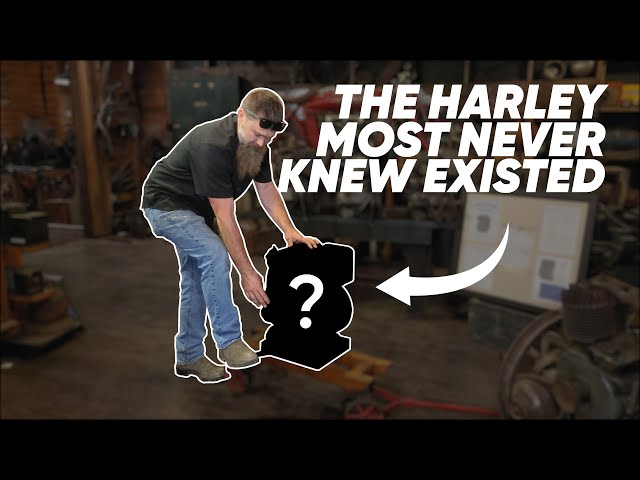 INCREDIBLY RARE HARLEY! - YouTube