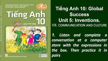 Bài nghe tiếng Anh 10 Global Success Unit 5 Inventions - Communication and Culture.