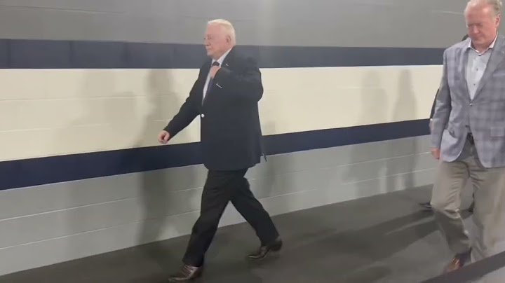 Watch Cowboys owner Jerry Jones super frustrated after loss to Commanders.