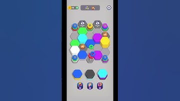 LEVEL 563.🥳 HEXA SORT 👍 #pley #game #gameplay #nexa