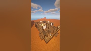 How to Build this WILD WEST Home!!! 😯| Minecraft 1.19 Medieval Build | #shorts #trending