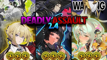 Evelyn - Miyabi - Yixuan | Deadly Assault PART 1 | Zenless Zone Zero 2.4