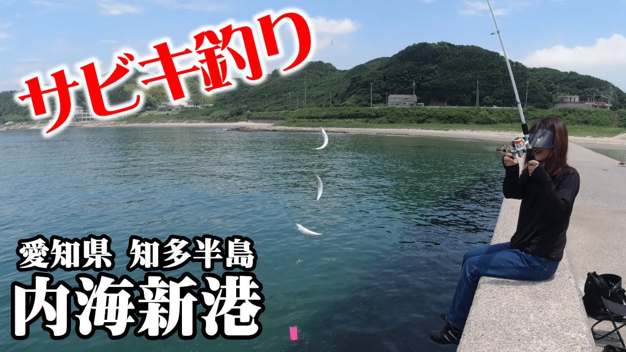 内海新港 愛知県 知多半島 おきらくごくらくサビキ釣り Sabiki Rig Fishing Youtube