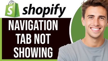 Shopify Navigation Tab Not Showing in Online Store | Menus Missing 2025