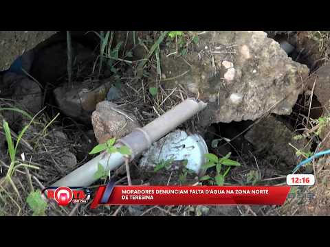 Moradores denunciam falta d'água no bairro Santa Helena, zona norte de Teresina 23 02 2026