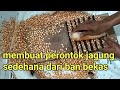 perontok jagung dari ban bekas sederhana mudah di buat murah cepat dan efektif