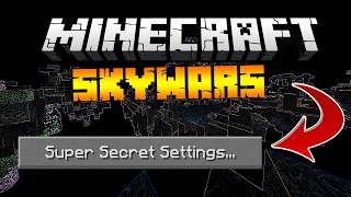 Minecraft Skywars Challenge | Super Secret Settings Challenge!