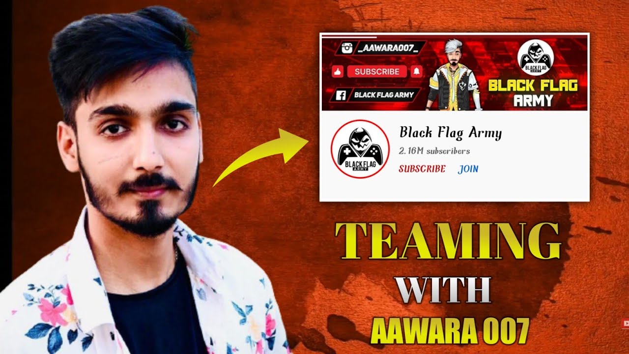 Meeting AawaraBhai ||  @blackflagarmy9340