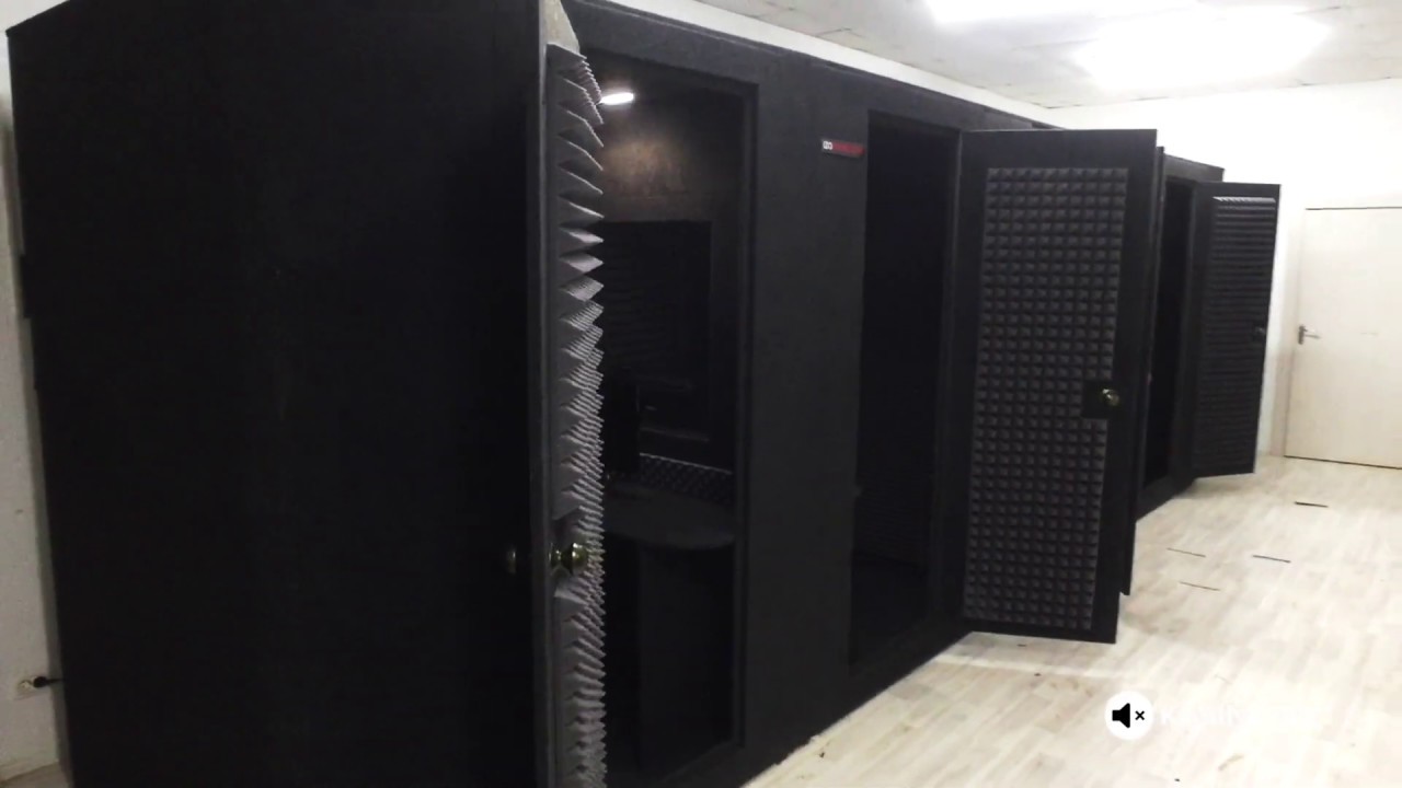 Акустическая звукоизоляционная кабина на заказ - YouTube