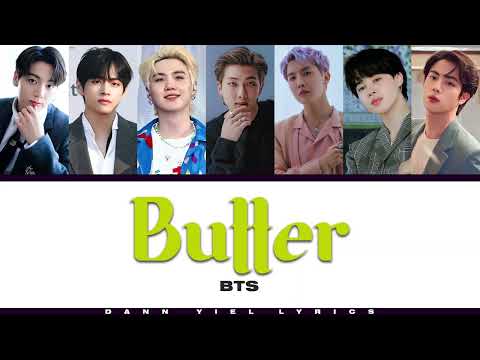BTS - BUTTER (Color Coded Lyrics)
