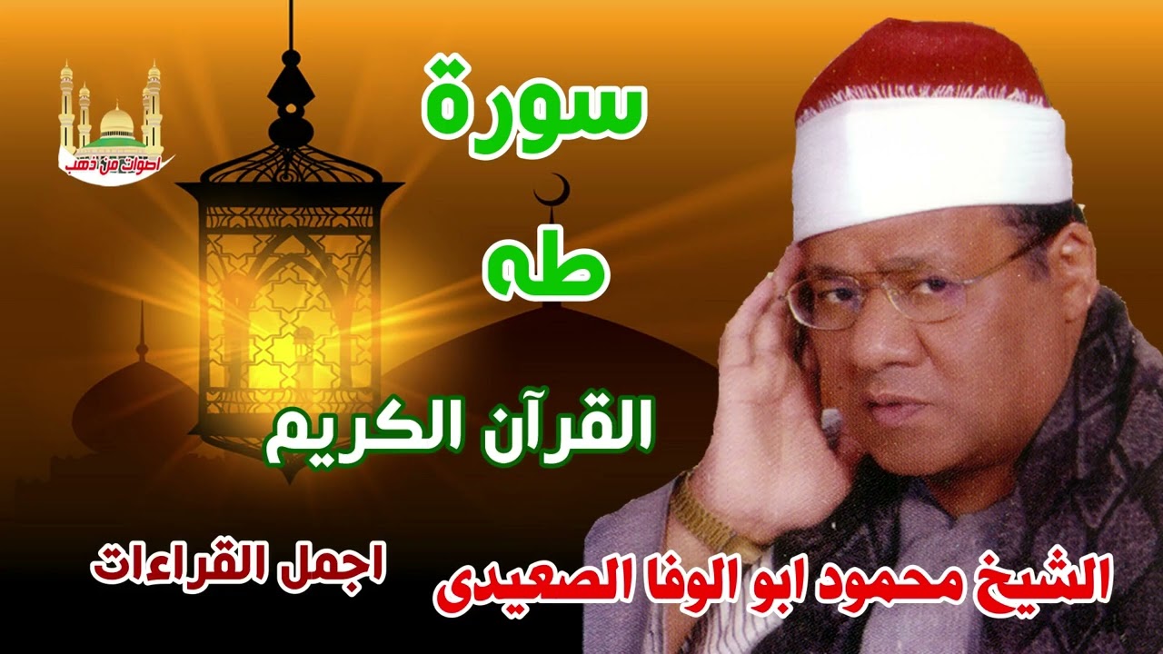 الشيخ محمود ابو الوفا الصعيدي سورة طه