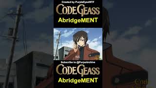 Famous Code MENT clip: "I Think it's Cuz She was Mad I Insulted Her Tiny Hat"#purpleeyeswtf #anime #abridge Wealth