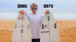 DHD vs Channel Islands Surfboard REVIEW