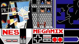 Pictionary NES MEGAMIX №36 Soundtrack Walkthrough Gameplay