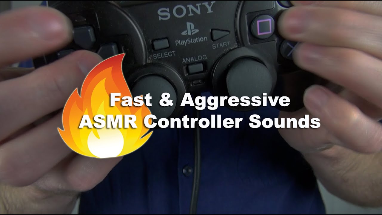Fast Controller Sounds ASMR Aggressive