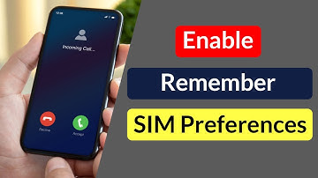 How to Turn On Remember SIM Preferences in Redmi Note 14?