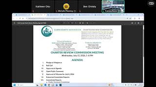 7 15 26 Charter Review Commission Meeting