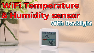 Tuya WiFi temperature and humidity sensor