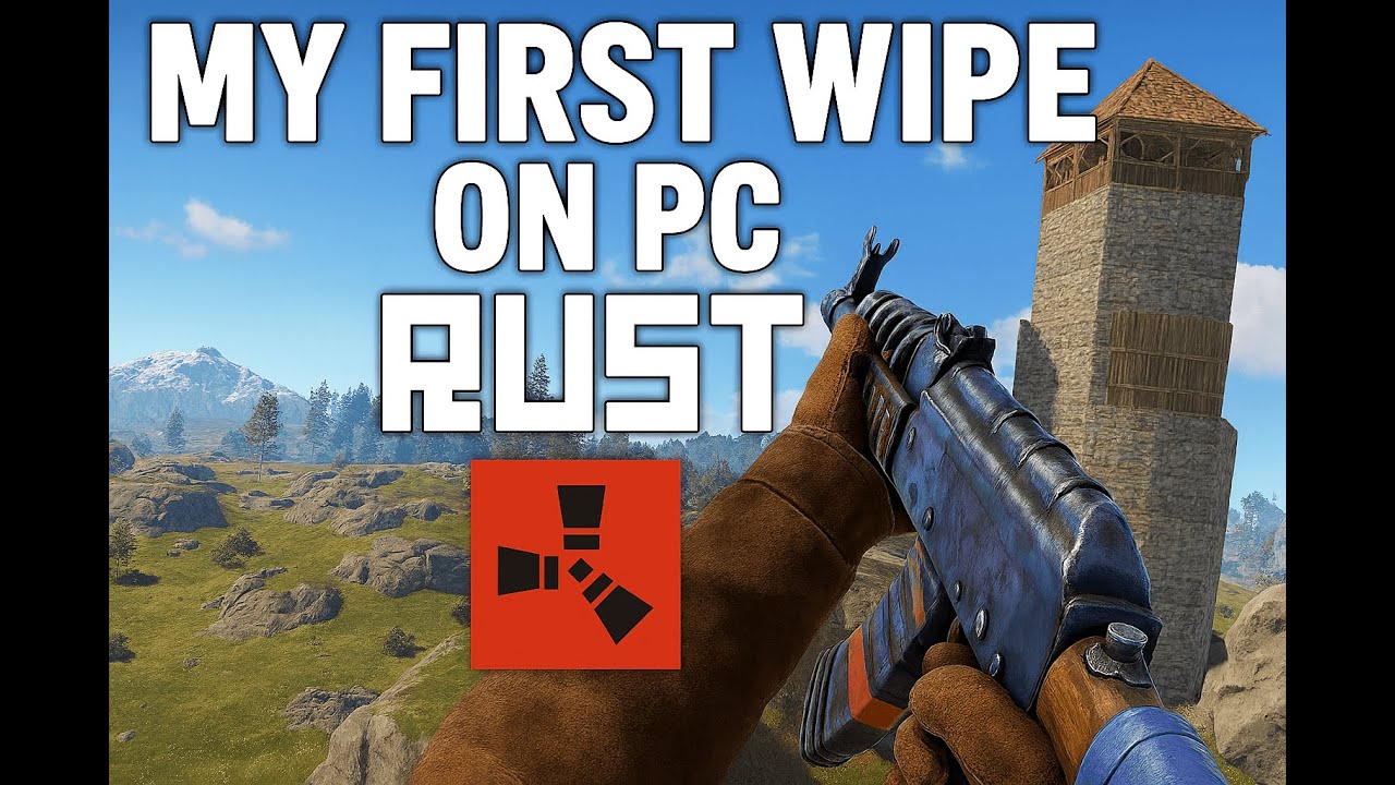 My first pc rust wipe - YouTube