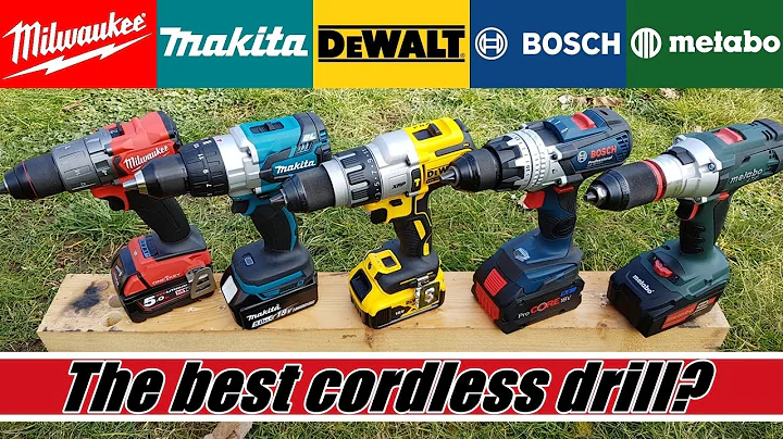 You haven't seen this test! Milwaukee VS Makita VS DeWALT VS Bosch VS Metabo