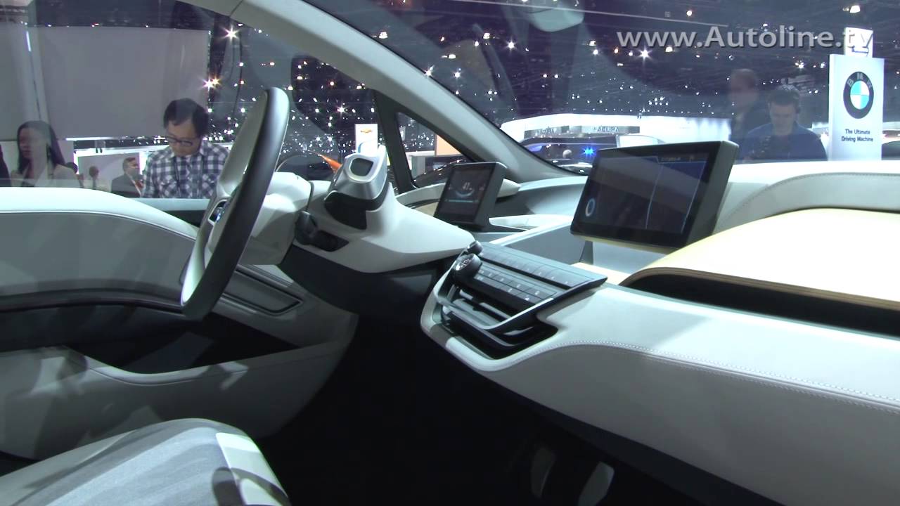Bmw i3 интерьер