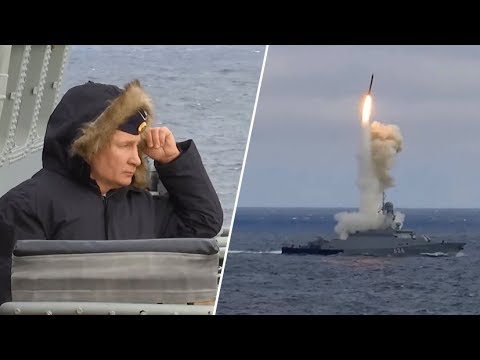 С борта крейсера «Маршал Устинов»: Путин проконтролировал ход учений ВМФ России в Чёрном море