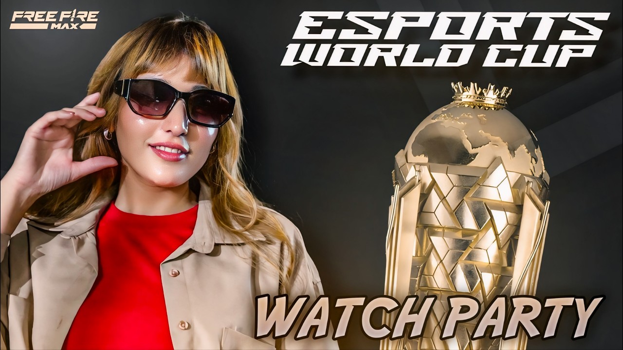 EWC 2026 GROUP STAGE DAY 1 | WATCH PARTY #TEAMINDIA AT ESPORTS WORLD CUP - FREEFIRE MAX 🔥