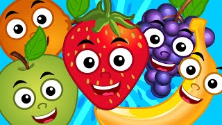 Fruits Song | Learn Fruits | Nursery Rhymes | Kids Songs | Baby Videos | Kids Tv Cartoons