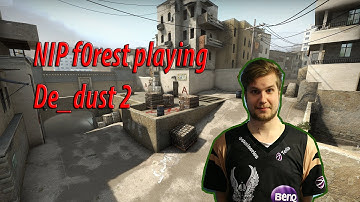 NIP f0rest playing Faceit with friends de_dust 2 (twitch stream)