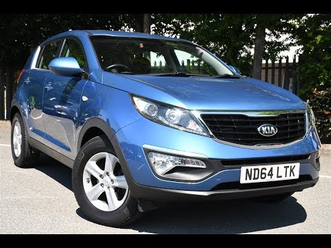 Kia sportage blue