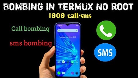 Call/sms Bombing using Termux with TBomb (No Root) by Invisible hacker