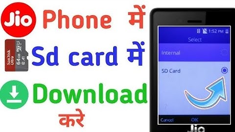 🔥 JIO PHONE ME SD CARD ME VIDEO DOWNLOAD KAISE KARE / HOW TO DOWNLOAD VIDEO IN JIO PHONE MEMORI CARD