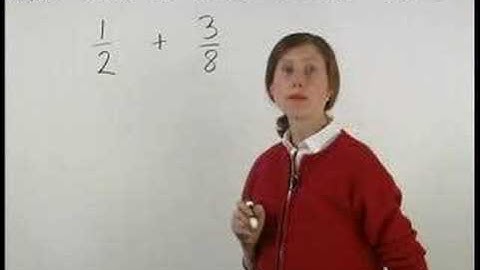 Lowest Common Denominator - MathHelp.com - Pre Algebra Help