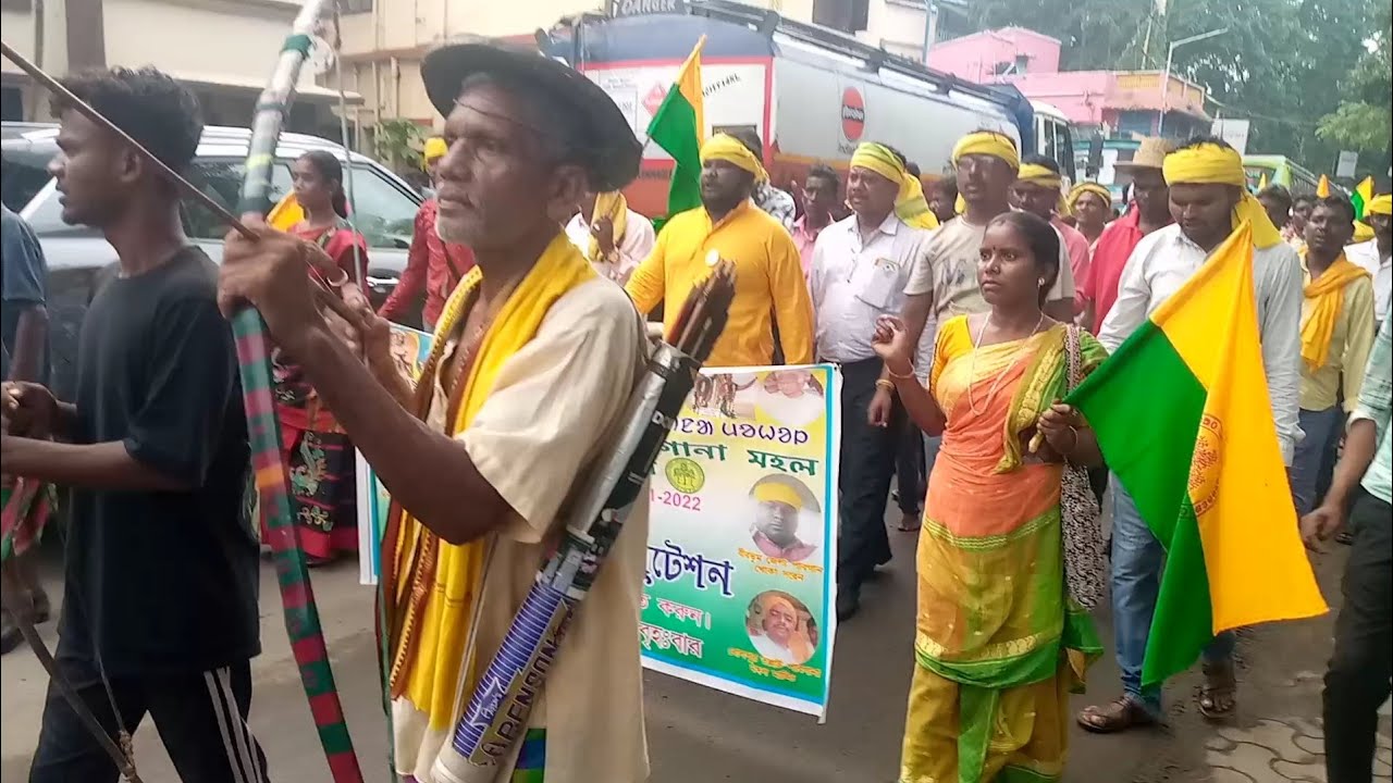 Bolpur Bharat Jakat Majhi Pargana Mahal// Birbhum District//Bolpur Santali Video