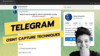 Capturing Telegram with Forensic OSINT