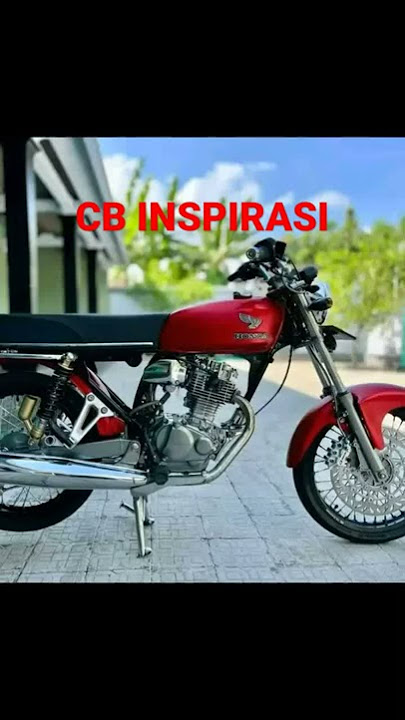 Honda CB modif warna merah keren banget #short #shorts #hondacb