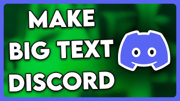 How to Make BIG Text in Discord (2025)